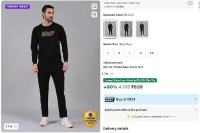 Killer Printed Men Track Suit at ₹839