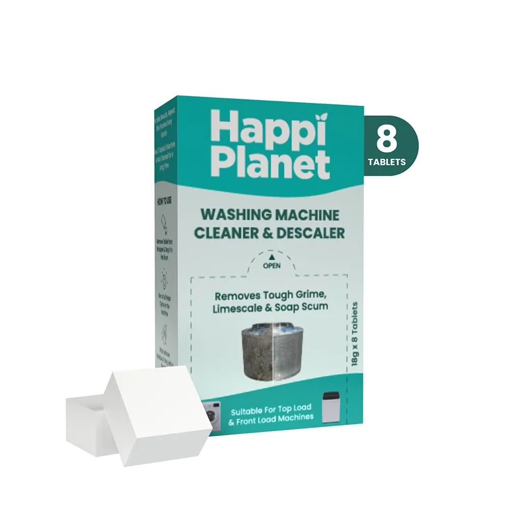Happi Planet Washing Machine Cleaner & Descaler (8 Tablets) at ₹171