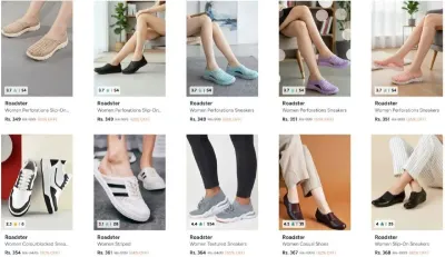 Roadster Women Sneakers from ₹349