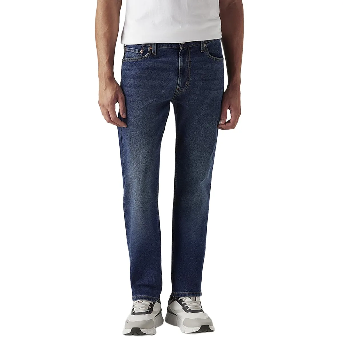 Levi's Men's Straight Fit Mid Rise Jeans at ₹899