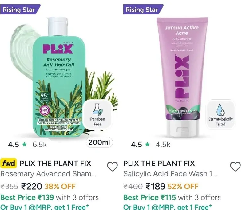 B2G1 + 20% Additonal Coupon, PLIX B1G1 FREE + Extra 20% OFF