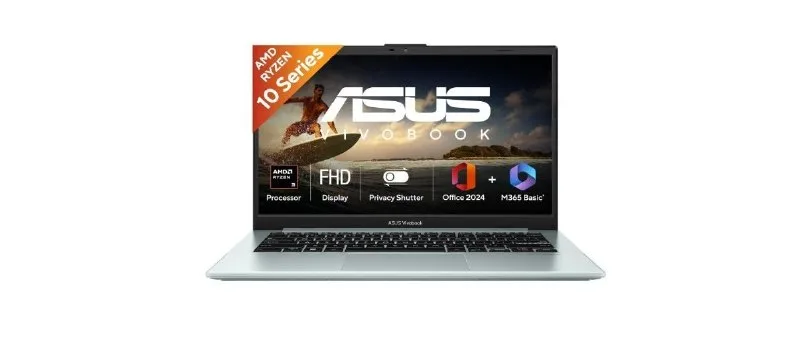 ASUS Vivobook Go 15 2026 AMD Ryzen 3 30 Radeon iGPU at ₹47,357