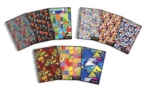 Classmate Pulse Single Line 5-Subject Notebook - 297mm x 210mm, 60 GSM, 250 Pages(Color and design may vary) at ₹87
