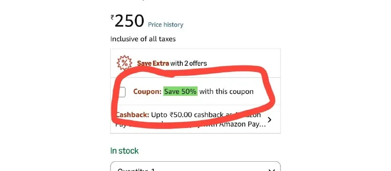 Bigbasket GV at 50% Off at ₹250