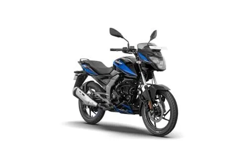 Bajaj Pulsar 125 Single Seat Ebony Black Cyan Blue Ex-Showroom Booking at ₹80,625