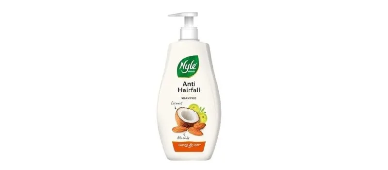 Nyle Anti Hairfall Shampoo with Coconut Milk, Badam & Amla (800ml) at ₹246