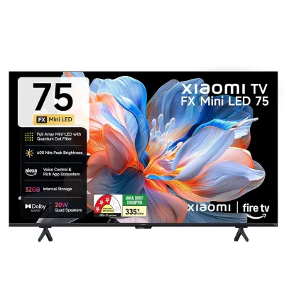Xiaomi (189 cm) 75 inch FX 4K QD-Mini LED Smart at ₹60,887