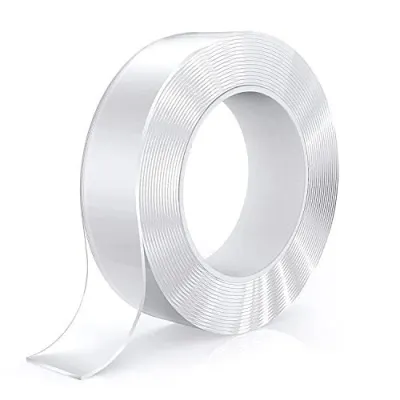 UFLOW Double Sided Tape (1 Pcs) Heavy Duty - Multipurpose Re at ₹117