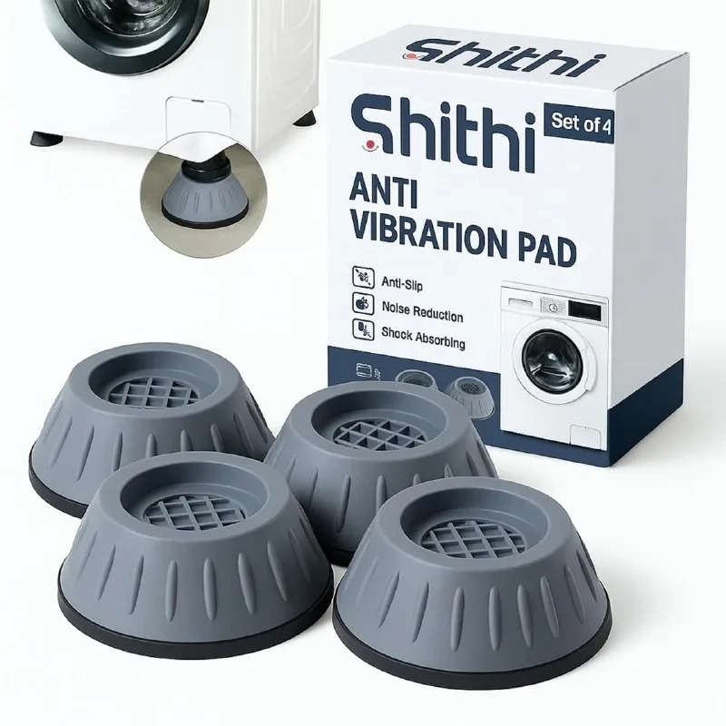 Anti Vibration Pads for Washing Machine, Set of 4 at ₹189