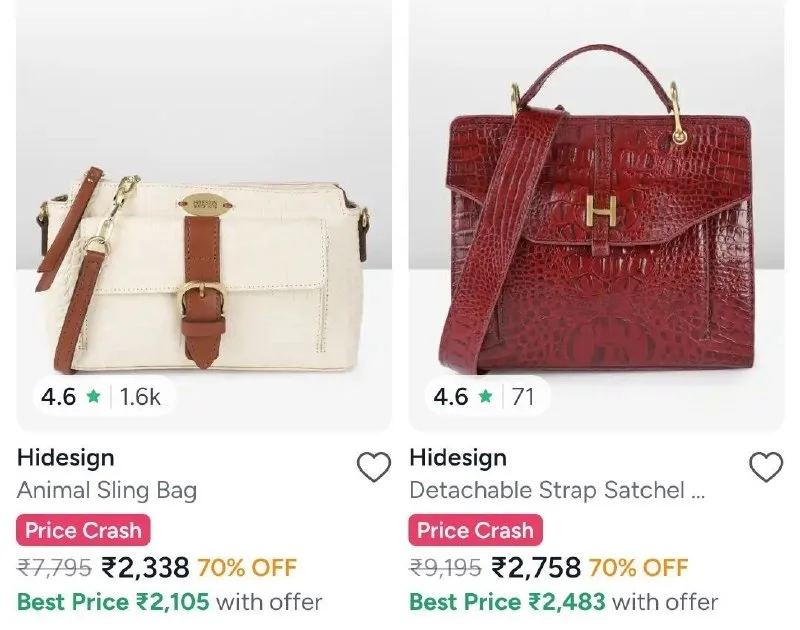 MYNTRA PREMIUM HANDBAG SALE ALERT!