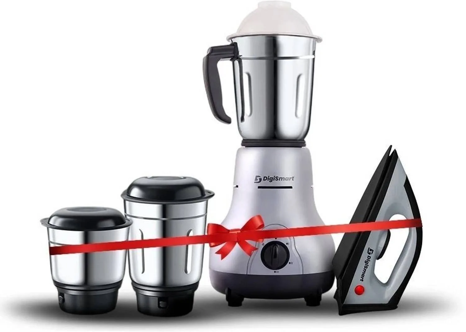 3 Jars Mixer Grinder + Free 1150W Iron at ₹1,469