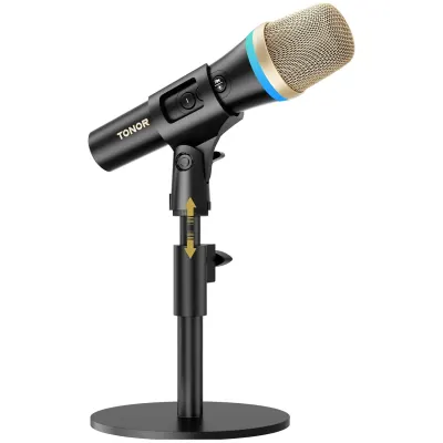 Dynamic Microphone for Podcast Gaming Mic with RGB for Recording at ₹1,470