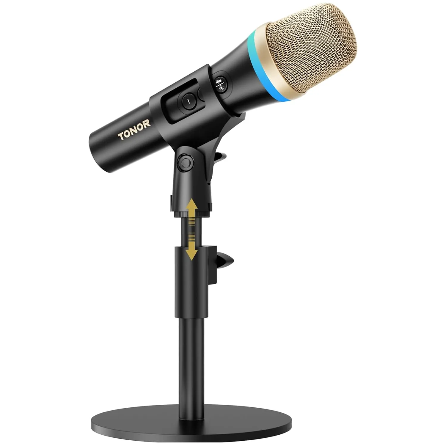 Dynamic Microphone for Podcast Gaming Mic with RGB for Recording at ₹1,470