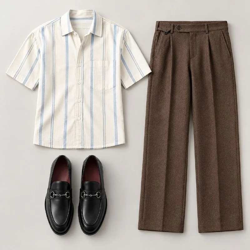 Shirt, Trouser and 1 more