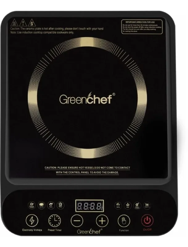 GreenChef 2000 W Induction Cooktop Touch Panel at ₹1,499