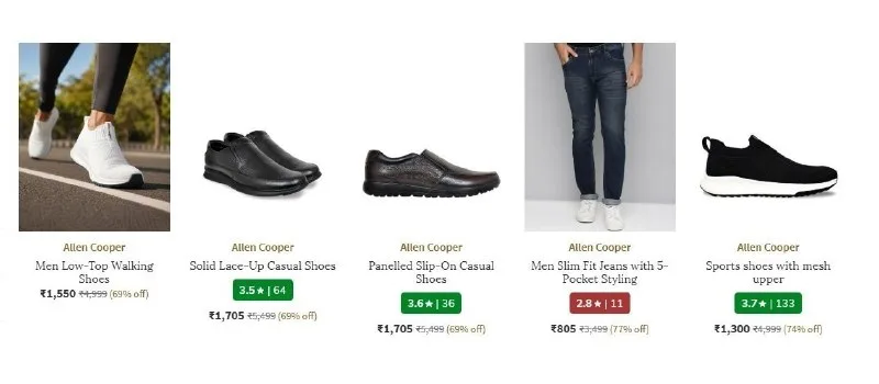 Upto 70% Off On Allen Cooper Clothing