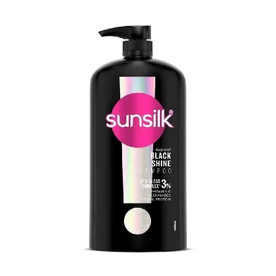 Sunsilk Stunning Black Shine Shampoo 1 l at ₹441