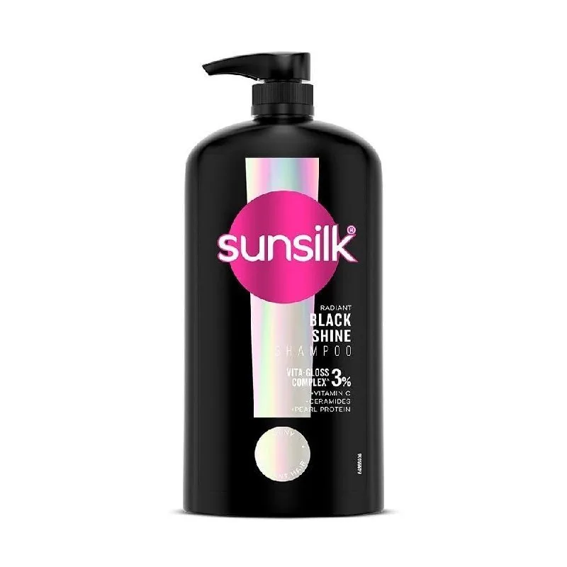 Sunsilk Stunning Black Shine Shampoo 1 l at ₹441