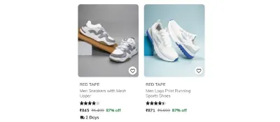 Redtape Shoes Upto 87% Off