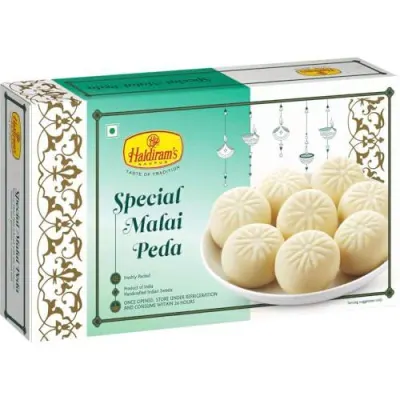 Haldiram's Nagpur Special Malai Peda 250g at ₹91