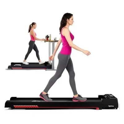 Lifelong Fit Pro Treadmill 3 HP Peak Dc Brushless Motor 2 Level Manual Incline Walking Machine at 8 km/Hr Speed with Led Display at ₹5,880