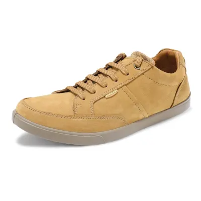 Leather Sneaker (CAMEL) at ₹1,449