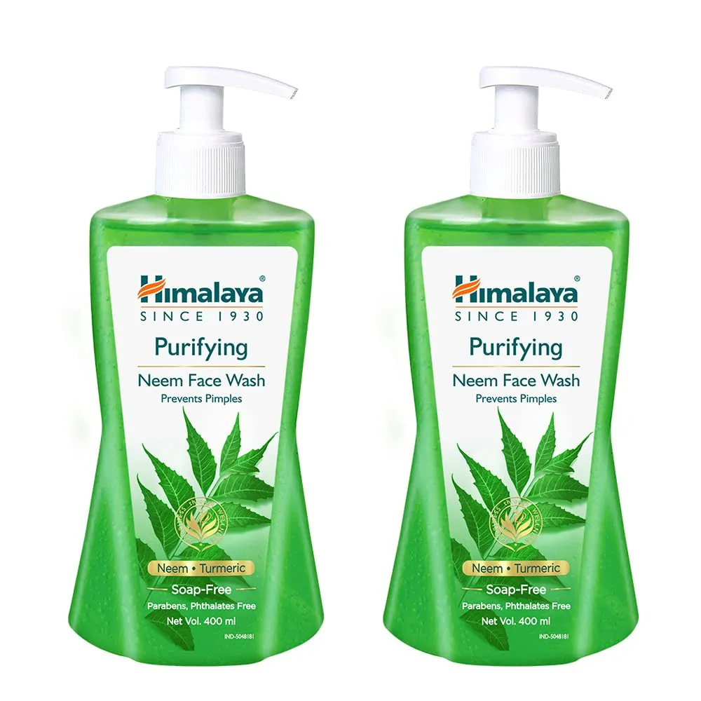 Himalaya Purifying Neem Face Wash (400 ml x 2) at ₹449