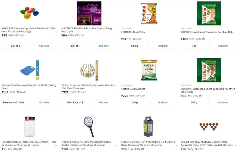 Flipkart Grocery LOOT