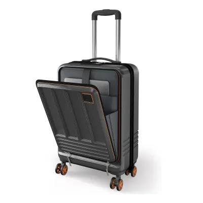 Safari Genius Cabin Trolley Bag with Laptop Compartment, Hardside Polycarbonate Small (55cm) Suitcase at ₹1,775