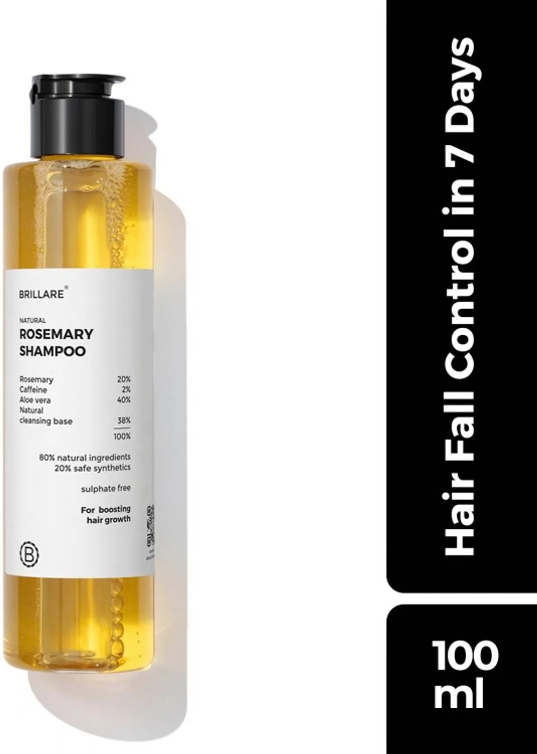 Brillare Rosemary Shampoo, 100 ml at ₹209
