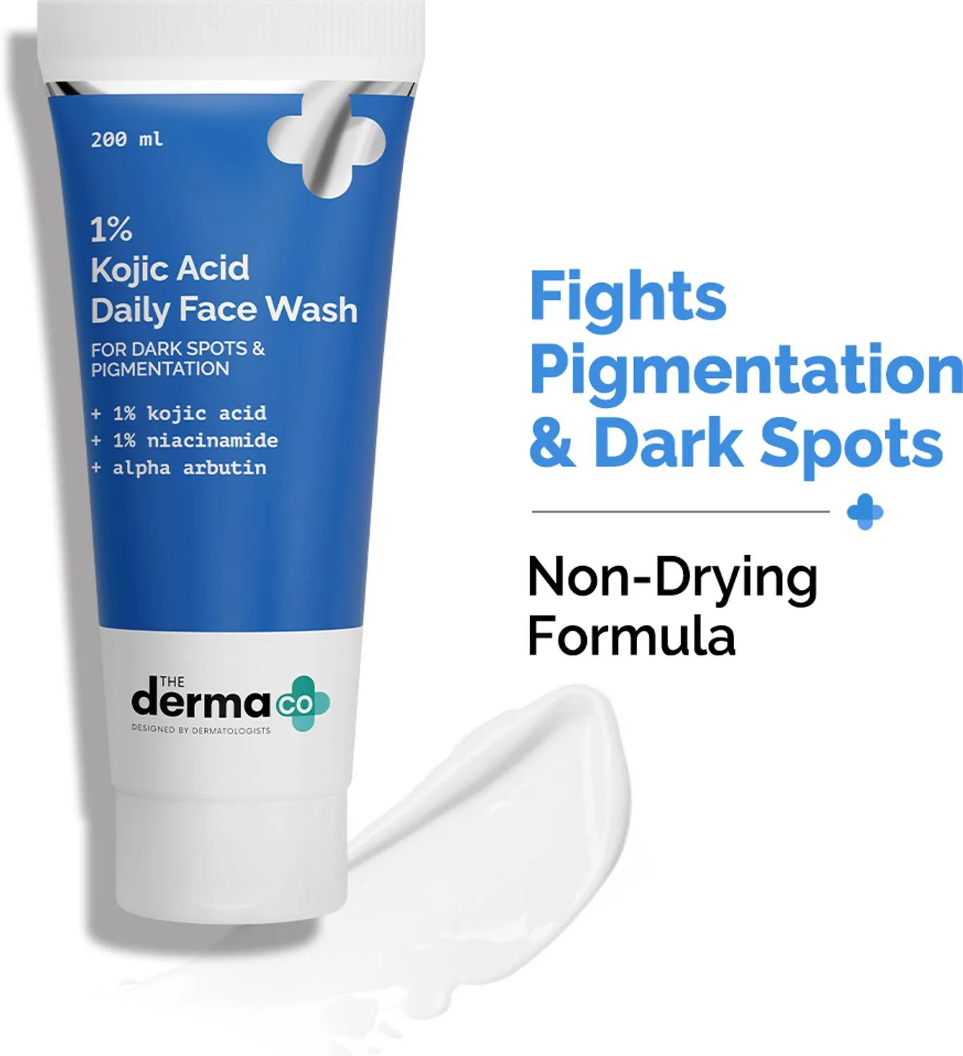 The Derma Co 1% Kojic Acid Face Wash (200 ml) at ₹356