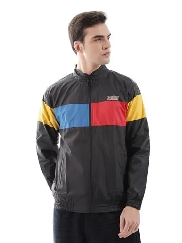 The Indian Garage Co Men's Regular Fit Placement Print WindCheater at ₹500