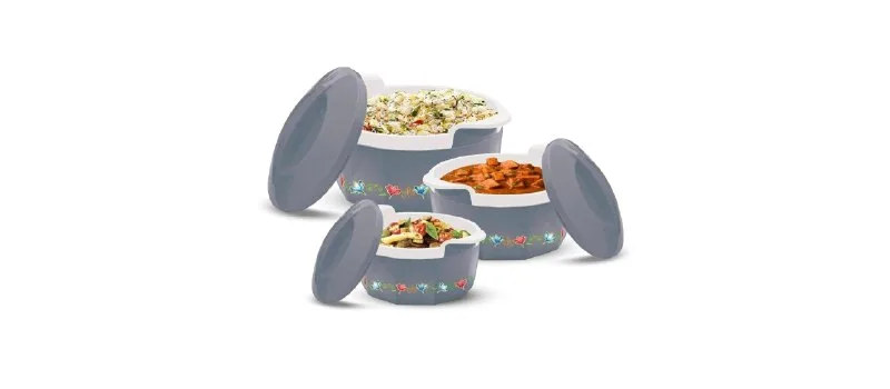 MILTON SS Casserole Gift Set Of 3 at ₹633