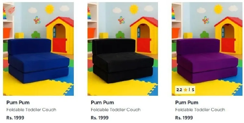 PUM PUM Inflatable Sofa and Bed, Amore Mattress and 6 more