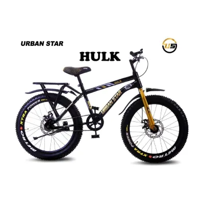 Urban Star HULK | IBC | 20T BMX | IN-BUILT CARRIER | D/D | FAT TYRES At ₹ at ₹3,624