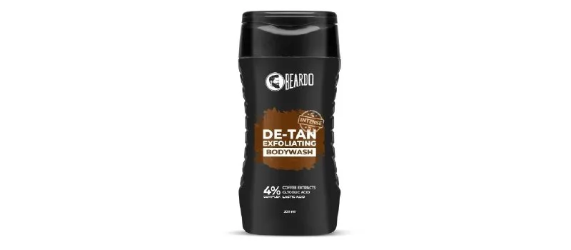 Beardo Detan Exfoliating Wash 200ml 4% Glycolic Acid Lactic at ₹169