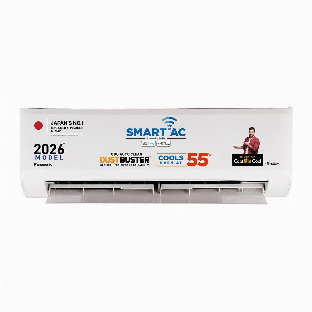 Panasonic 1.5 Ton 3 Star Premium Wi-Fi Inverter Smart Split AC at ₹32,490