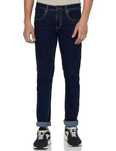 Peter England Men Mid Rise Premium Skinny Fit Stretchable Jeans at ₹780