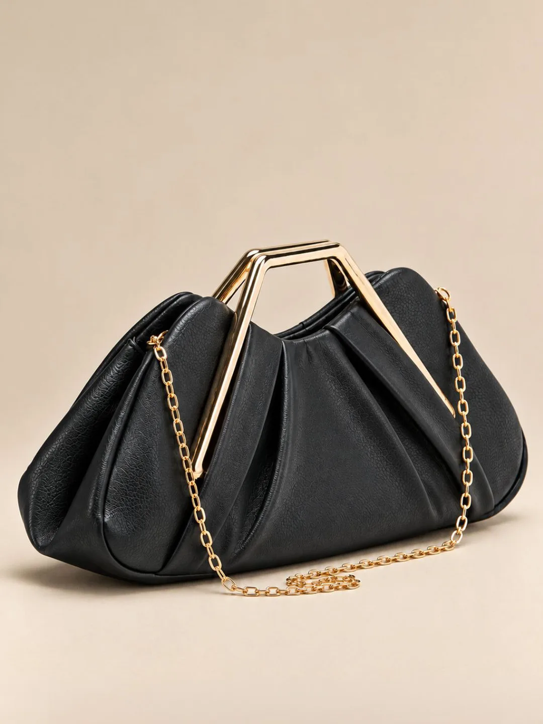 Lino Perros Textured Structured Handheld Bag at ₹1,432