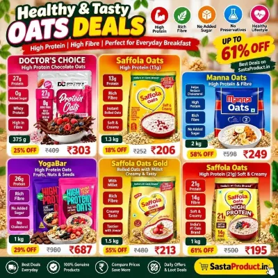 Doctor’s Choice Protein Oats (375g) at ₹303