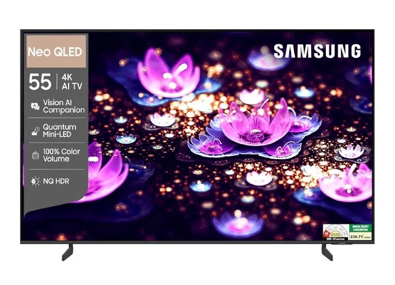 Samsung neo qled 55” at ₹60,000