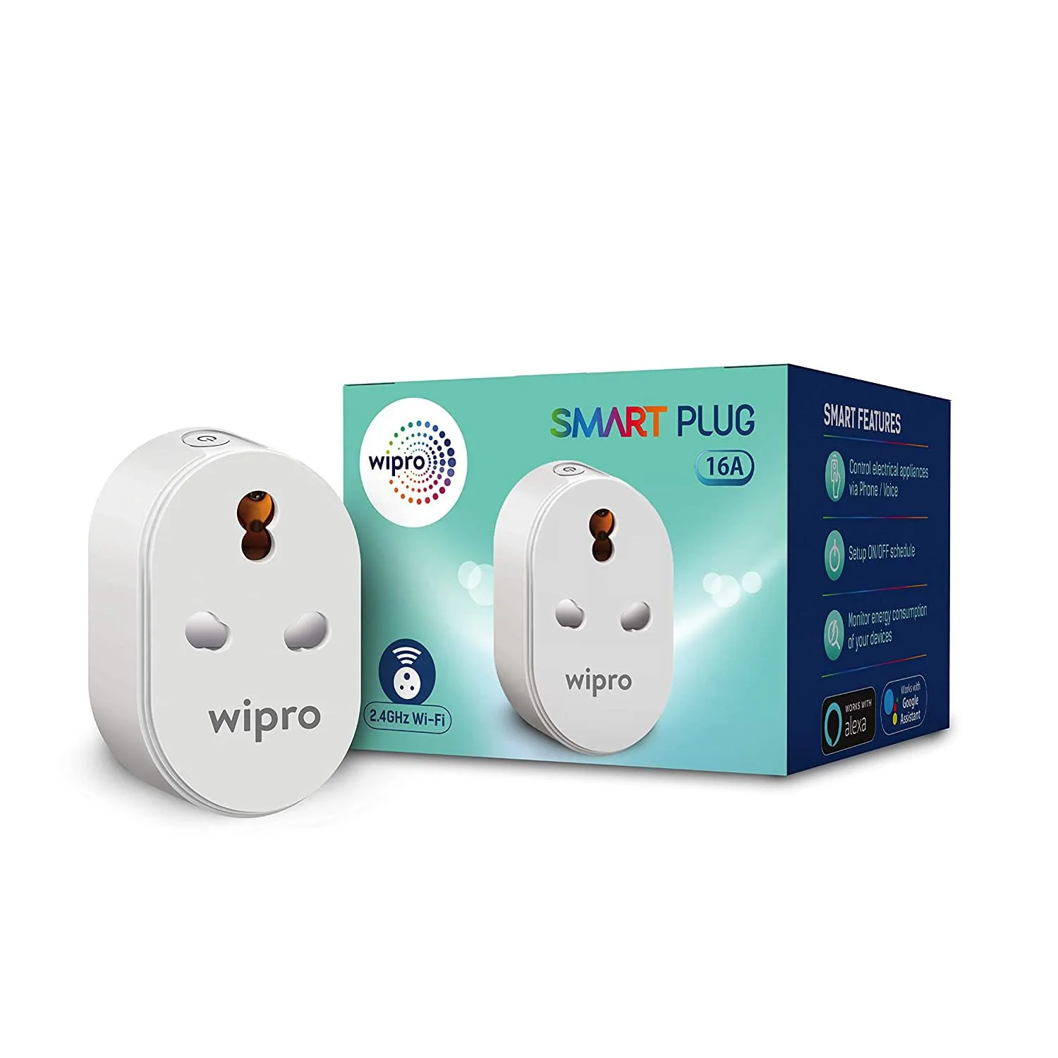 BEST : Wipro 16A Smart Plug at ₹869