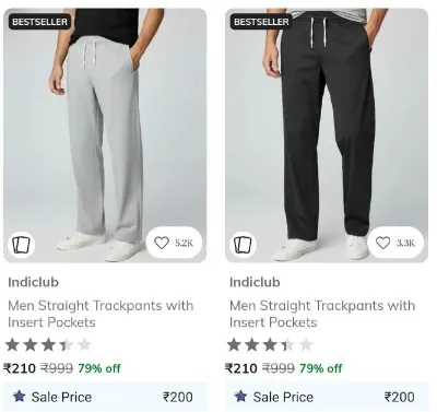Track Pants from ₹210