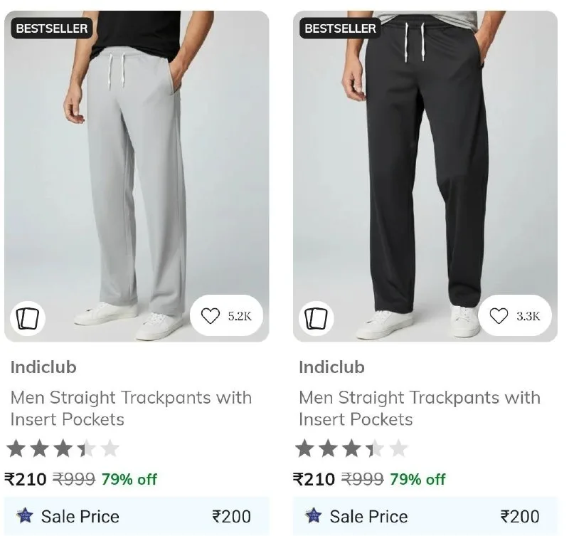 Track Pants from ₹210