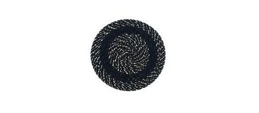 BENAVJI Round Shape Feather Door Mat at ₹99