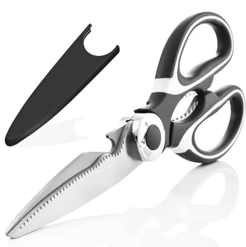 Kitchen Scissors Stainless Steel, Heavy Duty Multi Purpose K at ₹179