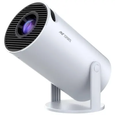 Ant Esports View 515 Plus Smart Android Projector | Full HD Support with 4K Decoding | 4000 Lumens Brightness | Dual-Band WiFi | 150” Screen at ₹6,099