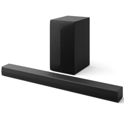 LG S55T 3.1 ch. Soundbar with Wireless Subwoofer, Dolby Audio, TV Synergy, Wow Interface, AI Sound Pro at ₹15,740