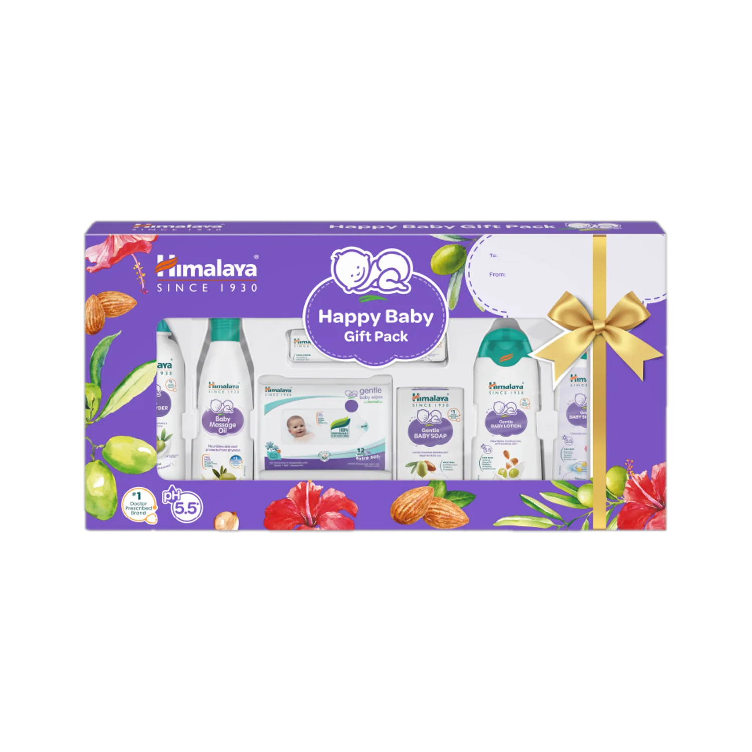 Himalaya Happy Baby Gift Pack (7 in 1) (Blue) at ₹298