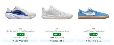Nike Shoes At Discounted Price